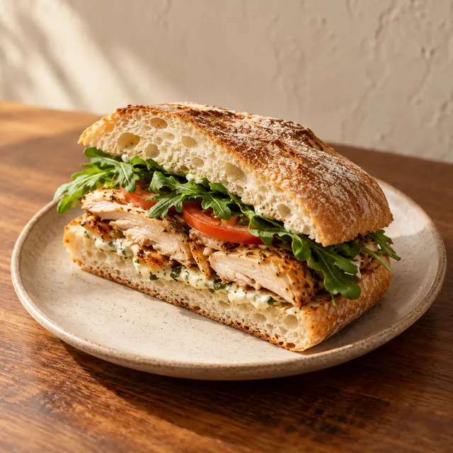 Roasted Chicken Ciabatta